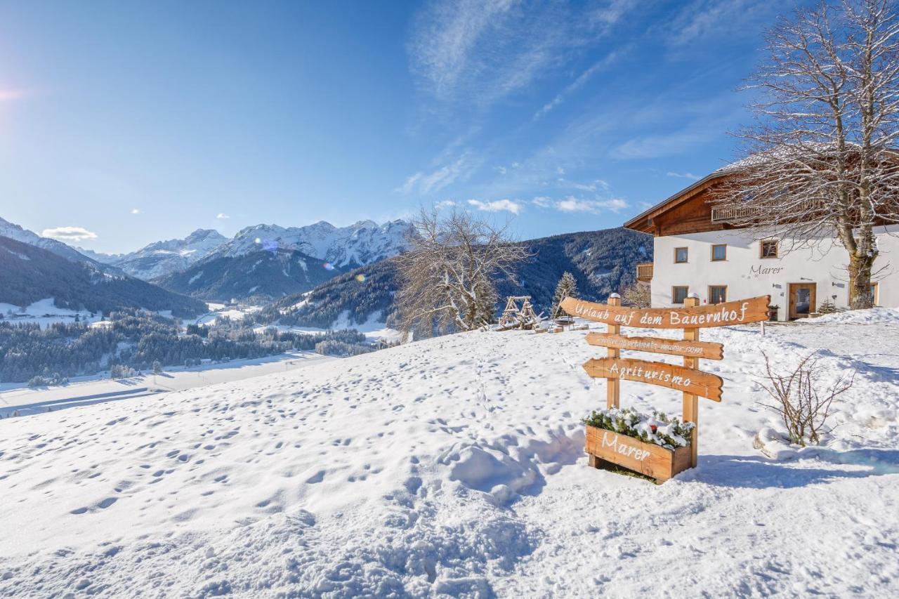 빌라바싸 Agriturismo Marer Urlaub Auf Dem Bauernhof 아파트 외부 사진